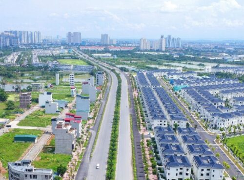 đường vành đai 3.5 qua Hoài Đức sắp hoàn thành