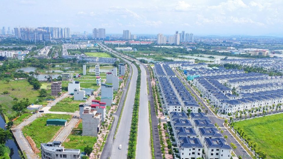 đường vành đai 3.5 qua Hoài Đức sắp hoàn thành