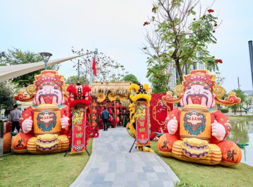 khu đô thị An lạc Symphony rực rỡ sắc xuân 2026