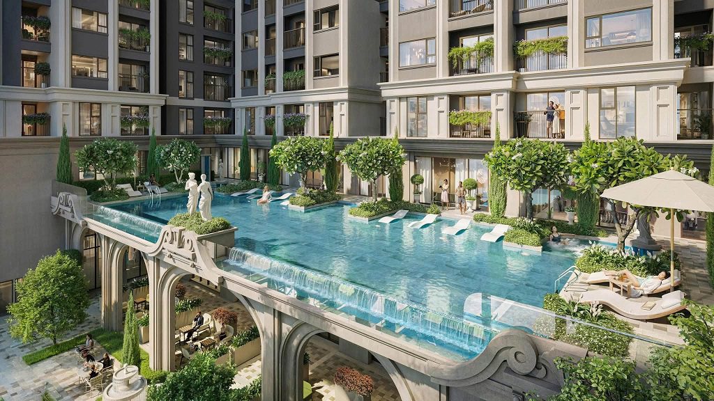 bể bơi vô cực chung cư Moonlight 2
