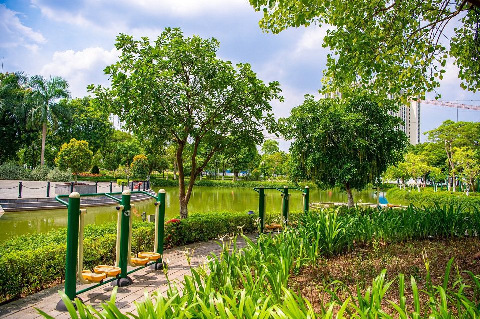 không gian sống xanh an lạc green symphony